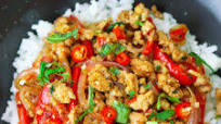 Lemongrass Pork Stir-fry Lemongrass Pork Stir-fry