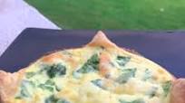 Individual Spinach-Ricotta Puff Pastry Quiches Individual Spinach-Ricotta Puff Pastry Quiches