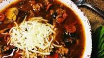 Pizza Soup Pizza Soup