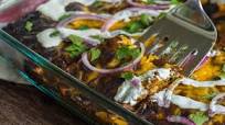 Chicken Mole Enchilada Casserole Chicken Mole Enchilada Casserole
