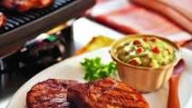 Santa Fe pork chops with guacamole sauce Santa Fe pork chops with guacamole sauce