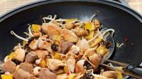 Scharfer Hähnchen-Wok Scharfer Hähnchen-Wok