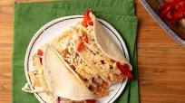 Smoky 'n Sweet Shrimp and Pepper Wonton Tacos with slaw Smoky 'n Sweet Shrimp and Pepper Wonton Tacos with slaw