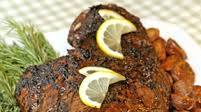 Roast Leg of Lamb with Garlic and Herbs Roast Leg of Lamb with Garlic and Herbs