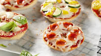 Snackable Pizzas Snackable Pizzas