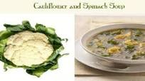 Cauliflower and Spinach Soup Cauliflower and Spinach Soup