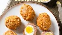 Low-Carb Air Fryer Scotch Eggs Low-Carb Air Fryer Scotch Eggs