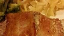 Brown sugar bacon wrapped pork chops Brown sugar bacon wrapped pork chops