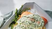 Herb-and-Yogurt Baked Whole Salmon Fillet Herb-and-Yogurt Baked Whole Salmon Fillet