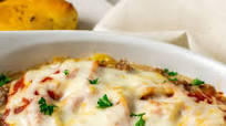 Cheesy Spaghetti Bake Cheesy Spaghetti Bake