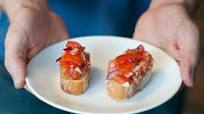 Heirloom Tomato Bruschetta Heirloom Tomato Bruschetta
