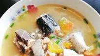 Mackerel sardines with sotanghon soup Mackerel sardines with sotanghon soup