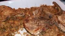 Pork and Cornbread Stuffing Casserole Pork and Cornbread Stuffing Casserole