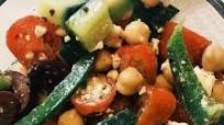 Greek Chickpea Salad Greek Chickpea Salad