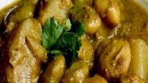 Lima Beans in Curry Sauce Lima Beans in Curry Sauce