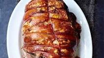 Roast pork with cider gravy Roast pork with cider gravy