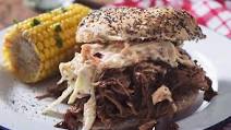 BBQ Pulled Pork Sandwich with Crunchy Coleslaw BBQ Pulled Pork Sandwich with Crunchy Coleslaw