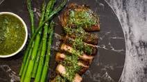 Sizzling Steak with Chimichurri Sauce Sizzling Steak with Chimichurri Sauce