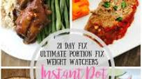21 Day Fix Meal Plan & Grocery List {58} Instant Pot Dinners 21 Day Fix Meal Plan & Grocery List {58} Instant Pot Dinners