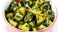 Aloo Methi | Potato Fenugreek Leaves Fry Aloo Methi | Potato Fenugreek Leaves Fry