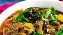 Lamb curry with coconut milk Lamb curry with coconut milk