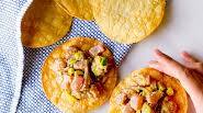 Tuna Ceviche Tostadas Tuna Ceviche Tostadas