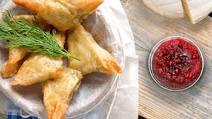 Turkey, Brie & Cranberry Filo Pastries Turkey, Brie & Cranberry Filo Pastries