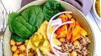 Mediterranean Sweet Potato Buddha Bowl Mediterranean Sweet Potato Buddha Bowl