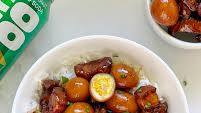 Braised Pork and Eggs (Kaw Sach J'rouk) Braised Pork and Eggs (Kaw Sach J'rouk)