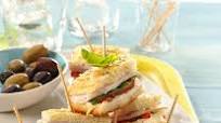 Mini Turkey Focaccia Sandwiches Mini Turkey Focaccia Sandwiches