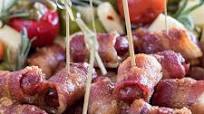 Brown Sugar Bacon Wrapped Little Smokies Brown Sugar Bacon Wrapped Little Smokies