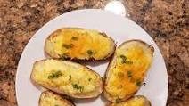 Air Fryer Twice Baked Potatoes Air Fryer Twice Baked Potatoes