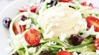 Greek Cucumber Noodles Greek Cucumber Noodles