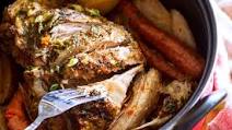 One-Pot Pork Roast with Garlic, Carrot and Potato One-Pot Pork Roast with Garlic, Carrot and Potato