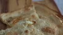 Flatbread Stuffed With Cheese (focaccia di recco) - Liguria, Antipasto (Starter) Flatbread Stuffed With Cheese (focaccia di recco) - Liguria, Antipasto (Starter)