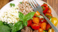 Beef Bruschetta Buddha Bowl Beef Bruschetta Buddha Bowl