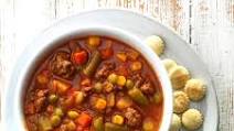 Slow-Cooked Beef Vegetable Soup Slow-Cooked Beef Vegetable Soup