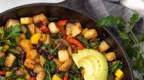 Veggie and Bean Vegan Breakfast Hash Veggie and Bean Vegan Breakfast Hash
