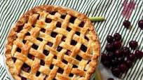 Sweet Cherry Rhubarb Pie Sweet Cherry Rhubarb Pie