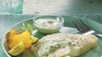 Baked Cod with Caribbean Sauce Baked Cod with Caribbean Sauce
