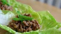 Teriyaki Beef Mince on Lettuce Cups Teriyaki Beef Mince on Lettuce Cups
