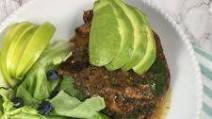 Pan Seared Chipotle Pork Chops with Avocado Cream Sauce Pan Seared Chipotle Pork Chops with Avocado Cream Sauce