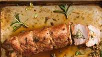 Herb-Stuffed Pork Tenderloin Herb-Stuffed Pork Tenderloin