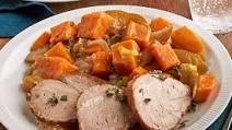 Slow-Cooker Pork Tenderloin with Apples Slow-Cooker Pork Tenderloin with Apples