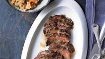 Hanger Steak with Warm Bulgur Salad Hanger Steak with Warm Bulgur Salad