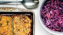Crispy Pork Cutlets with Red Cabbage Crispy Pork Cutlets with Red Cabbage