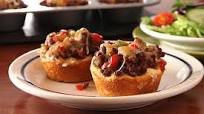 Barbecue Beef-Filled Biscuits Barbecue Beef-Filled Biscuits