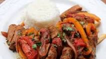 Pork lomo saltado {Peruvian inspired pork stir fry} Pork lomo saltado {Peruvian inspired pork stir fry}