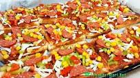 Tost Ekmeğinden Kahvaltılık Çok Pratik Pizza Dilimleri👌 İnanılmaz Lezzetli Kolay Pizza Yapımı 💯 Tost Ekmeğinden Kahvaltılık Çok Pratik Pizza Dilimleri👌 İnanılmaz Lezzetli Kolay Pizza Yapımı 💯
