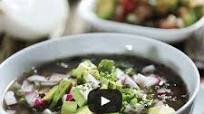 Pozole de frijoles con nopales Pozole de frijoles con nopales